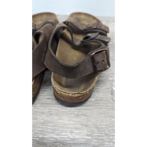 Men\'s Sz 42 M Birkenstock Milano Rugged Oiled Leather Sandal main image 5